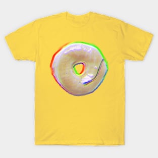 Glitchy Technicolor Donut T-Shirt